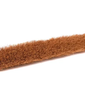 BawiTec Kokosbesen 50cm Mit Metall-Stielhalter Kokos Besen Naturbesen Feger Naturfaser Kehrbesen 19