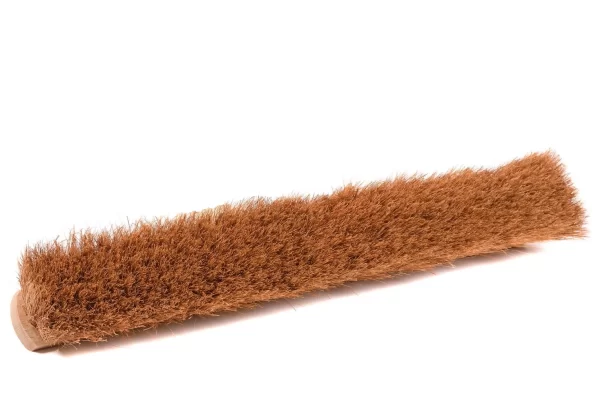 BawiTec Kokosbesen 50cm Mit Metall-Stielhalter Kokos Besen Naturbesen Feger Naturfaser Kehrbesen 7