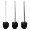 Wenko WC-Bürste Mit Edelstahlstiel Matt 3er Set, Ø 8 X 35 Cm In Schwarz 7