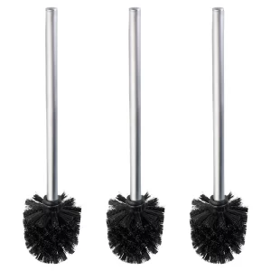 Wenko WC-Bürste Mit Edelstahlstiel Matt 3er Set, Ø 8 X 35 Cm In Schwarz 10